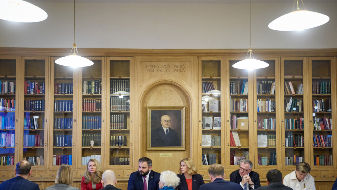 Ministru prezidente Evika Siliņa vada Sadarbības sanāksmi