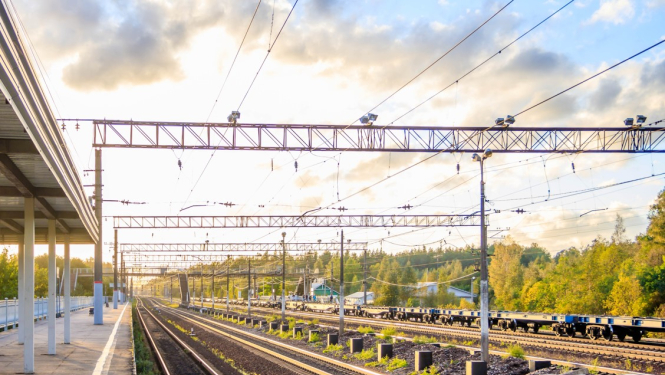 Sliedes, stacija, perons.