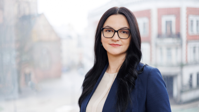 Konkursa uzvarētājas Laimas Letiņas portrets