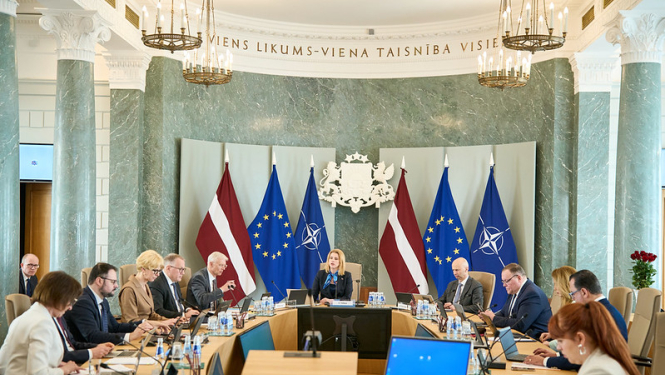 Ministru kabineta sēde 9. aprīlī. 