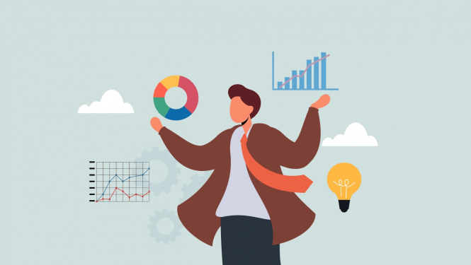 Dažādi grafiki. Cilvēks. 