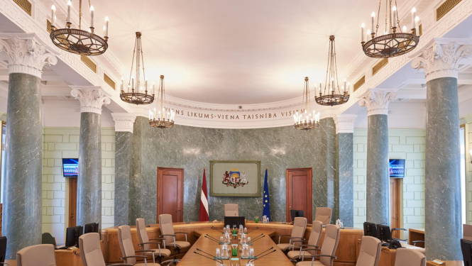 Valsts kancelejas zaļā zāle