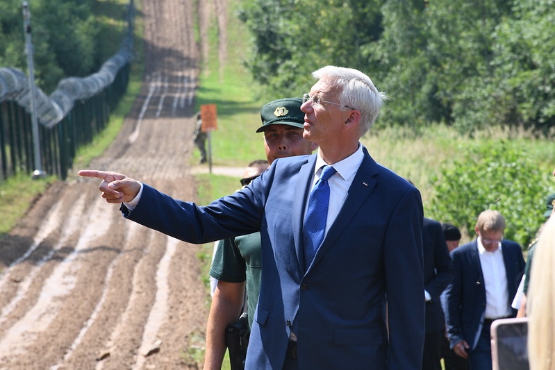 Ministru prezidents Krišjānis Kariņš apmeklē Austrumu robežu