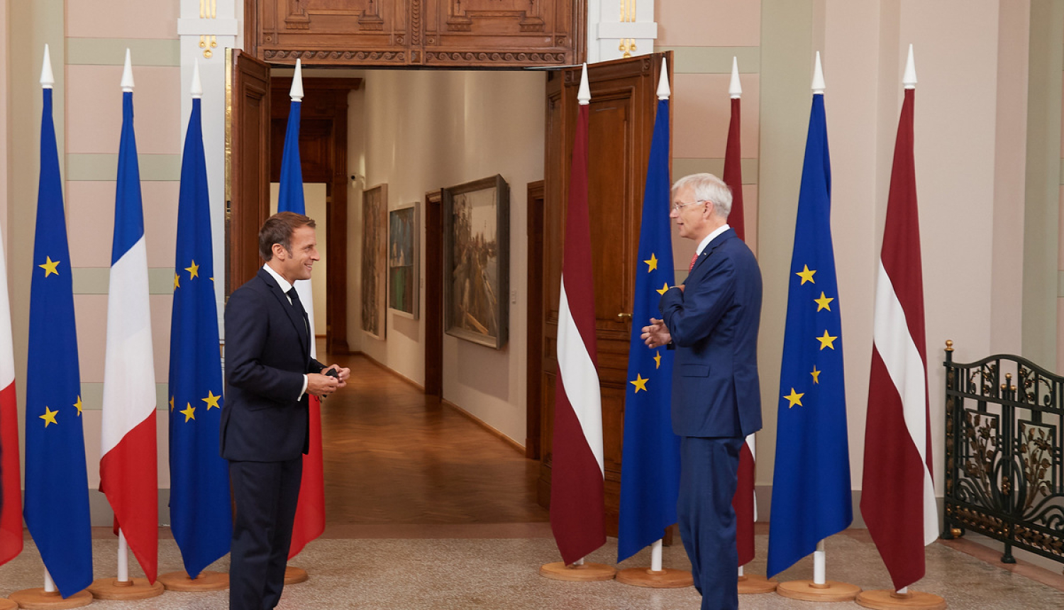 Kariņš: Latvijas un Francijas kopīgs mērķis ir spēcīga Eiropa