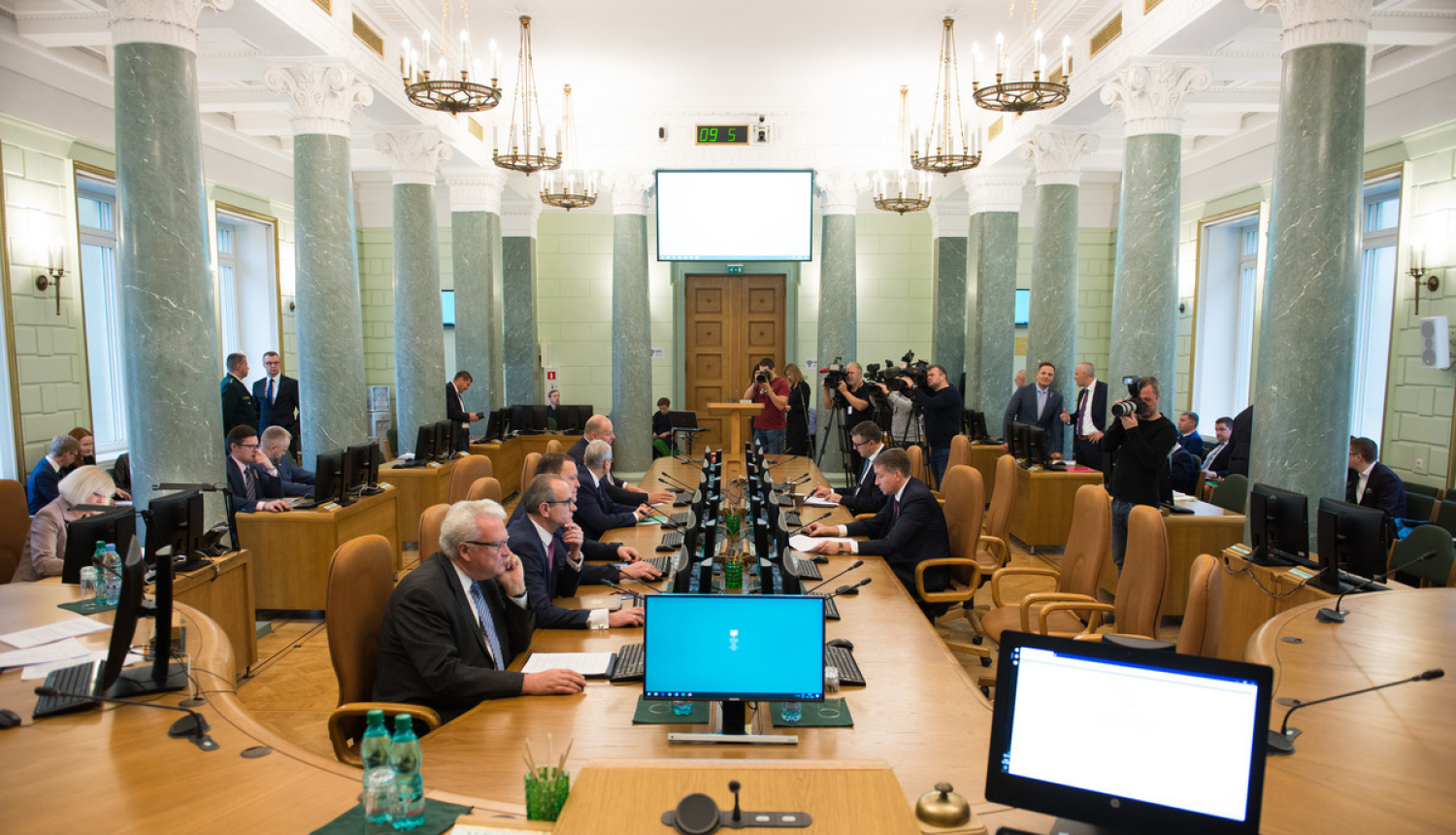 Ministru prezidents: valdības noteiktās prioritātes vienmēr ir bijušas dienas kārtībā