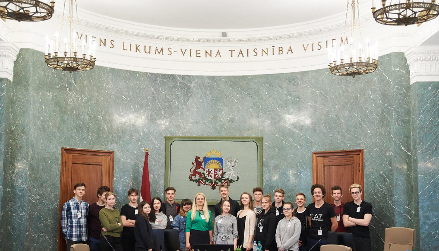 Ministru kabinetu Atvērto durvju dienās apmeklēja 160 skolēnu