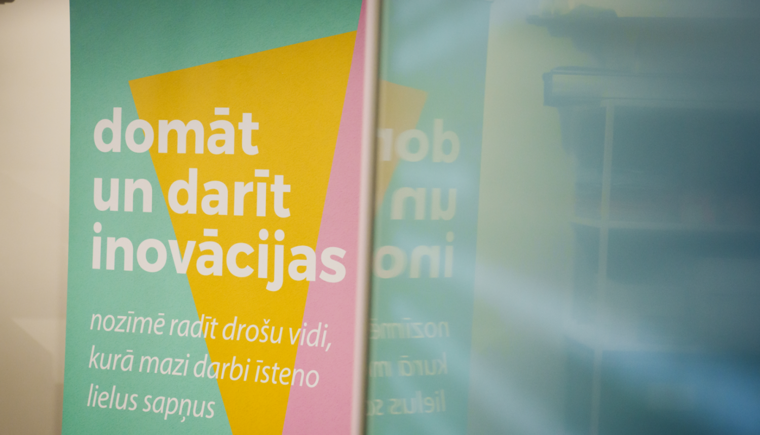 Baneris par inovācijas kapacitātes stiprināšana valsts pārvaldē 