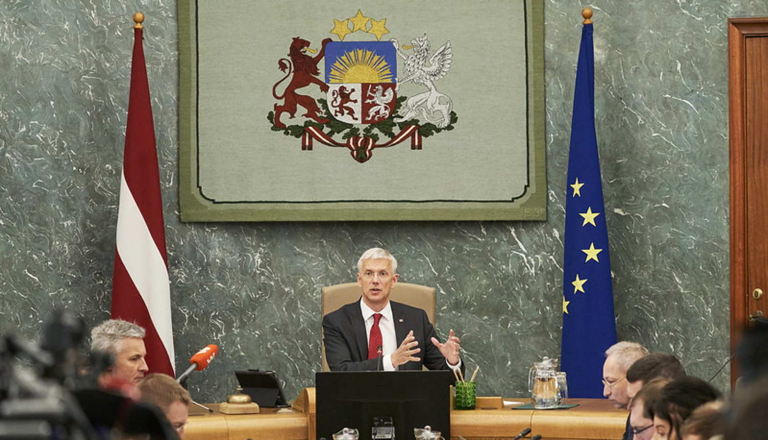 Kariņš: Finanšu sektora uzraudzības “kapitālais remonts” ir izdevies – esam atjaunojuši valsts reputāciju un izveidojuši stipru finanšu noziegumu novēršanas sistēmu