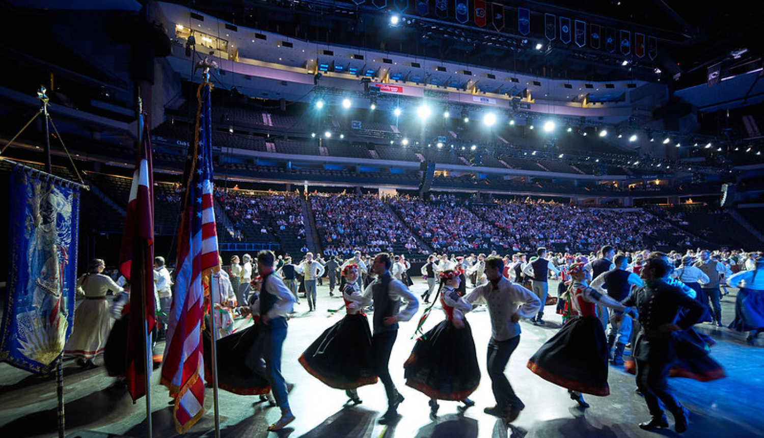 Trimdas latviešu dziesmu un deju svētku koncerts ASV, Sentpolā, Minesotā