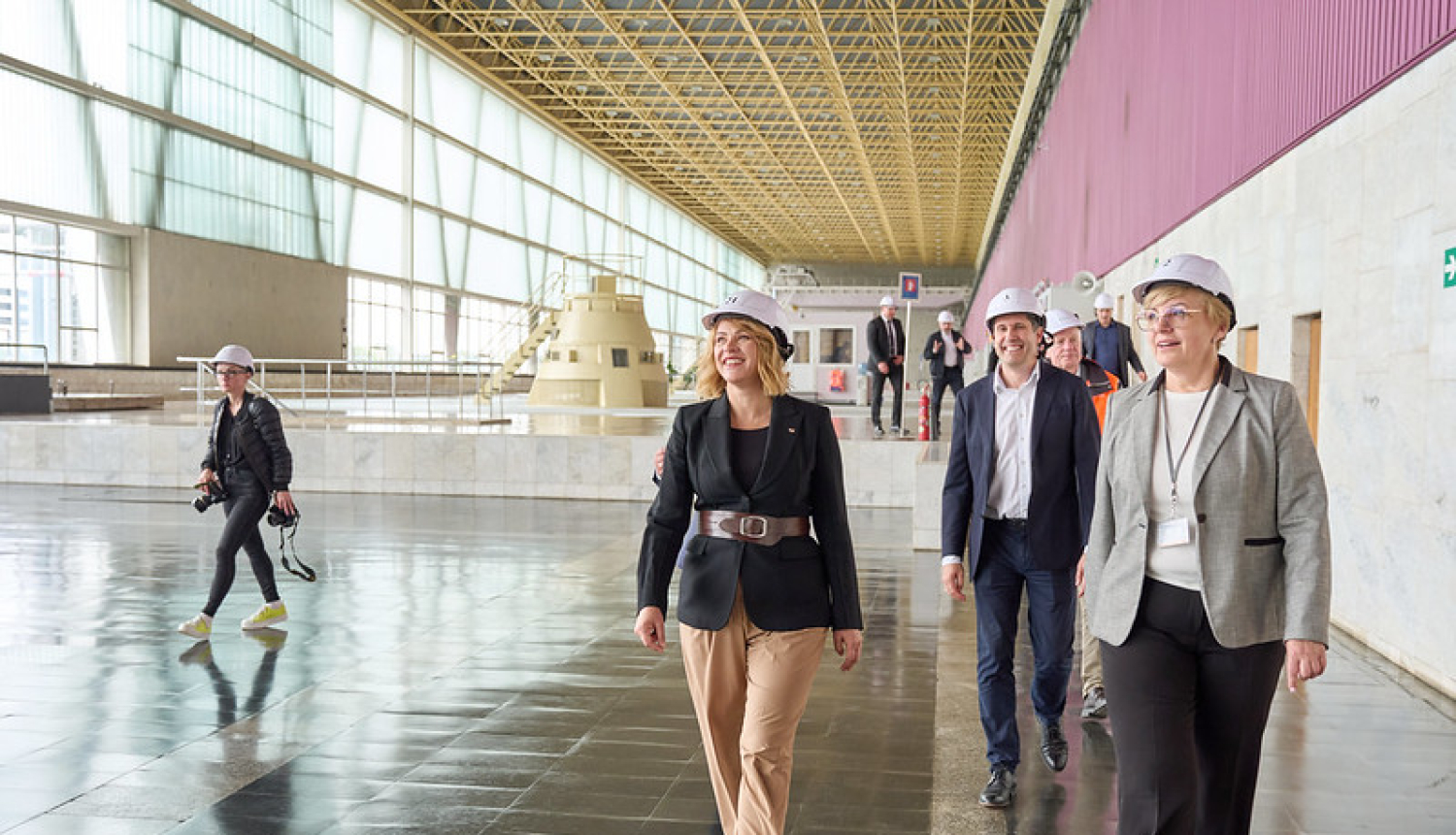 Ministru prezidente Evika Siliņa Rīgas Hesā