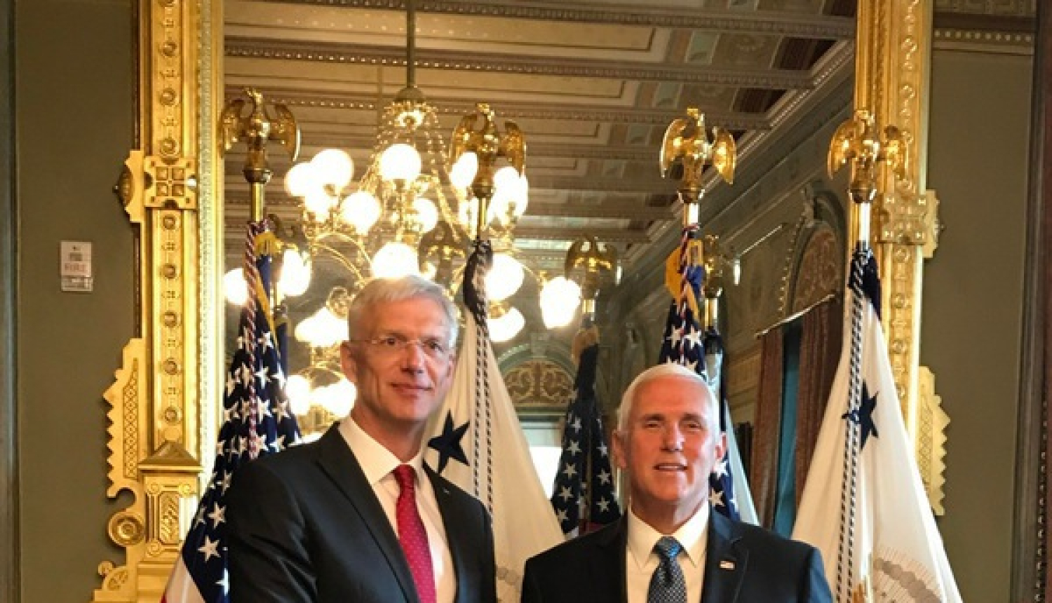 Kariņš: ASV ir Latvijas stratēģiskais partneris un ciešs sabiedrotais