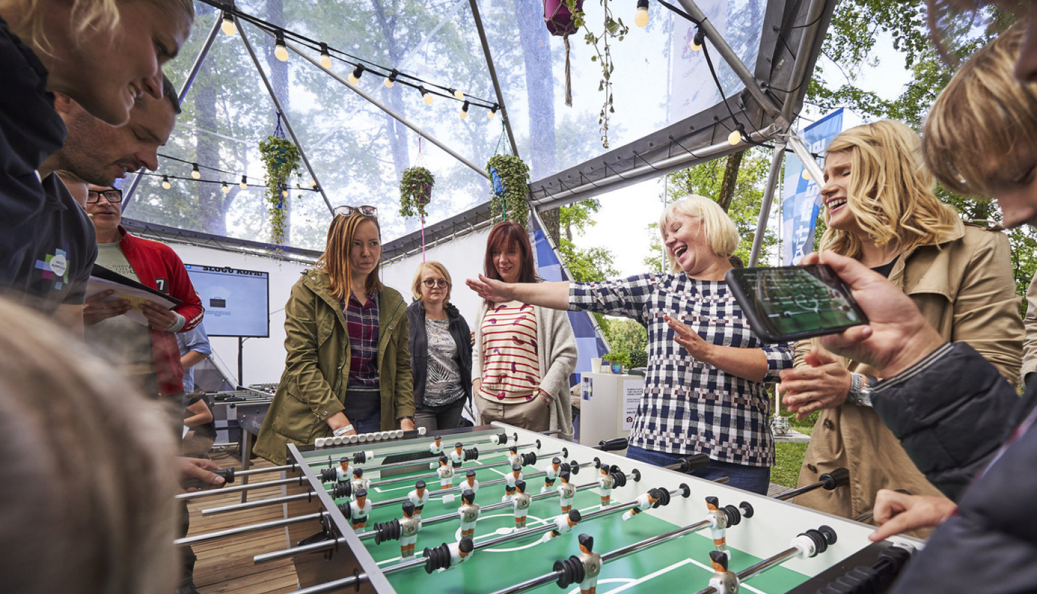 Valsts kancelejas telti sarunu festivālā “LAMPA” apmeklēja vairāk kā 1600 interesenti