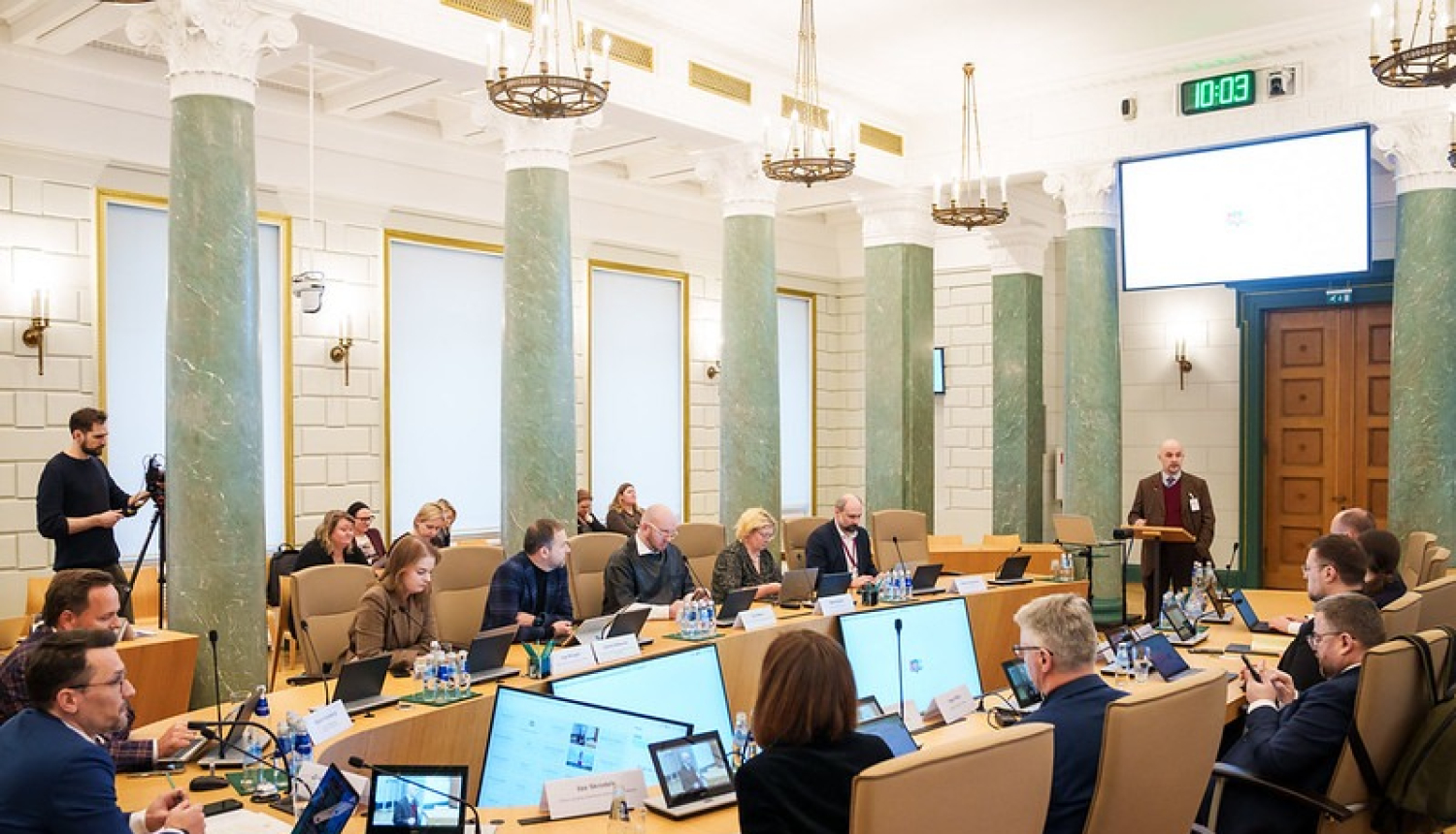 Jānis Sārts Memo sēdē