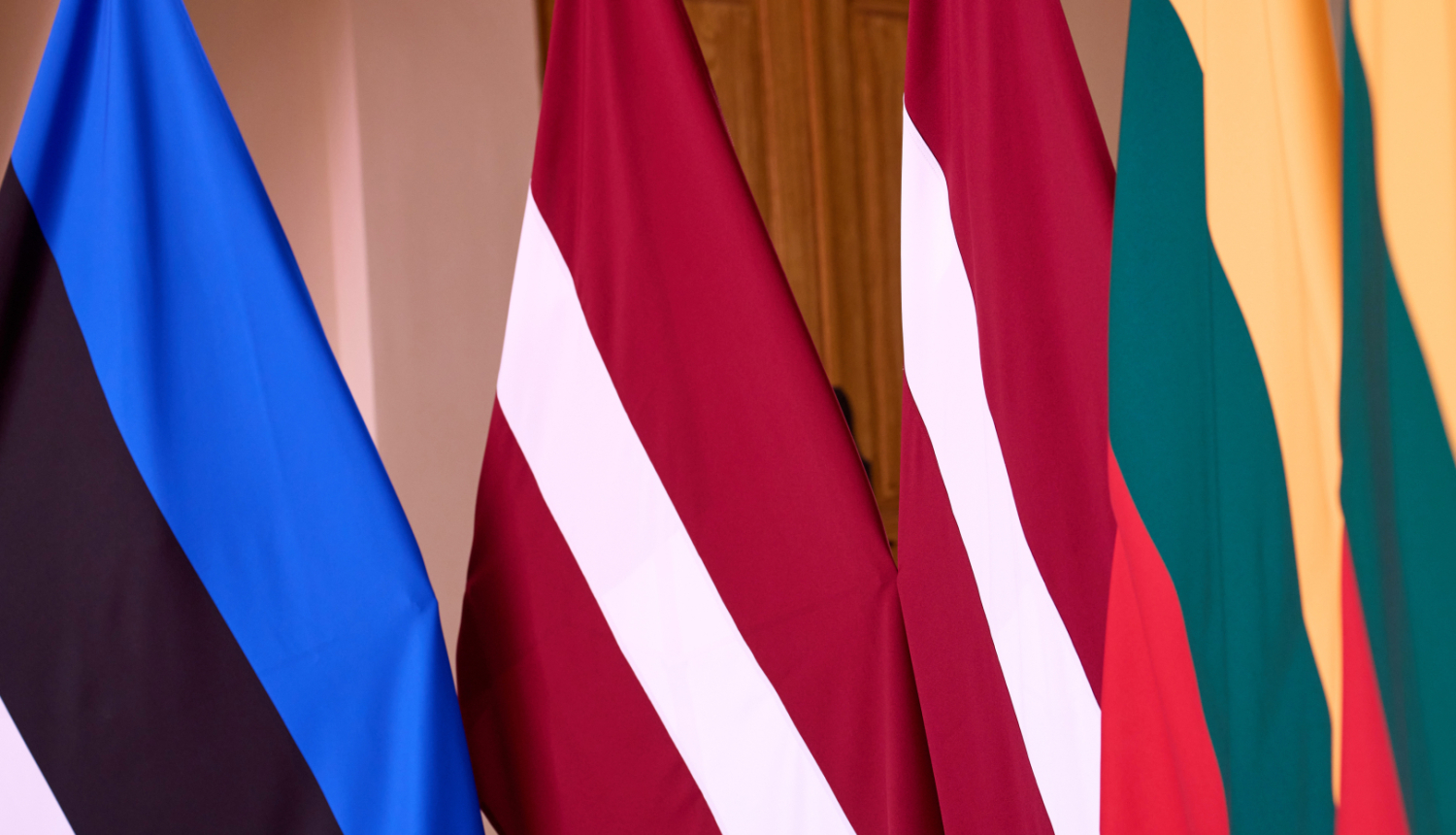 Igaunijas, Latvijas un Lietuvas karogi