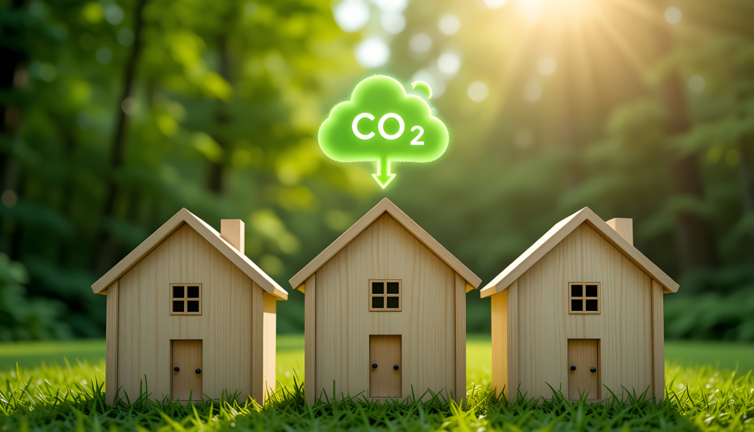 videi draudzīgi materiāli būvniecībā - CO2 piesaitoši