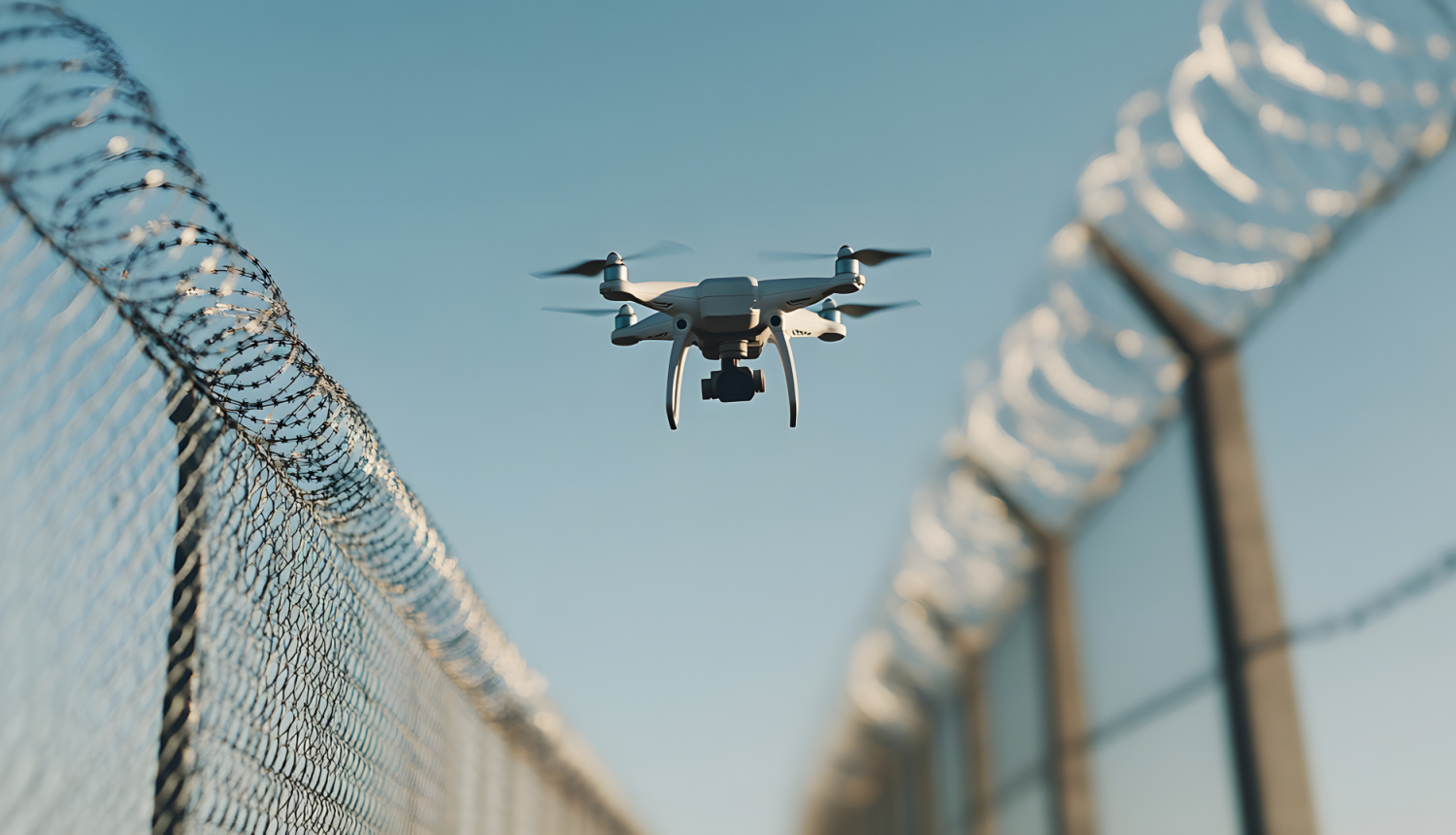 Attēlā redzams drons