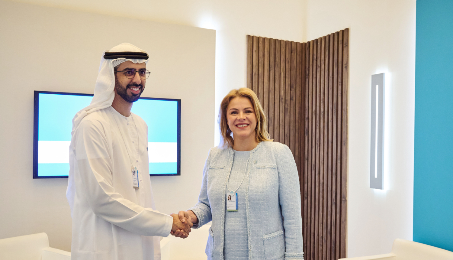 Ministru prezidente Evika Siliņa tiekas ar Apvienoto Arābu Emirātu (AAE) mākslīgā intelekta, digitālās ekonomikas un attālinātā darba ministru Umaru bin Sultānu Alulamu