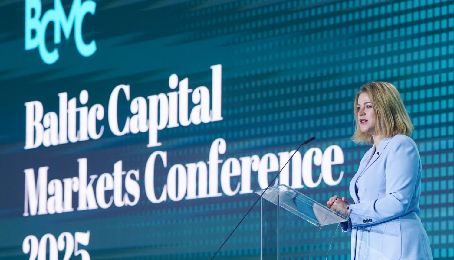 Ministru prezidente Evika Siliņa atklāj Baltijas kapitāla tirgus konferenci 2025