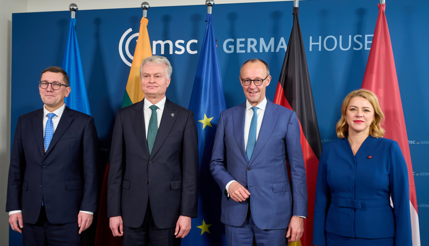 Ministru prezidente Evika Siliņa piedalījās Minhenes drošības konferencē