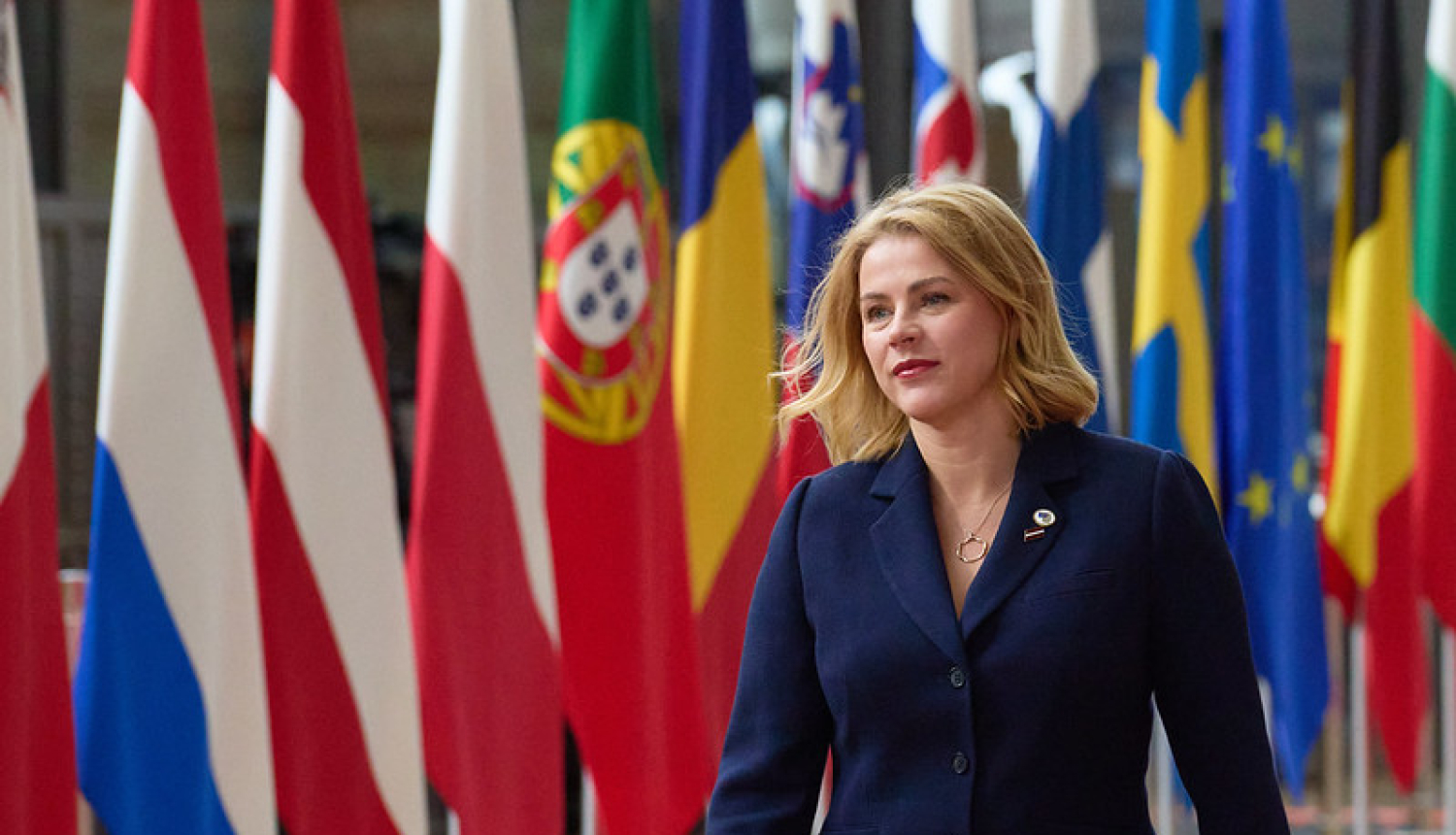 Ministru prezidente Evika Siliņa piedalās Eiropadomē - Eiropas Savienības valstu un valdību vadītāju sanāksmē Briselē, Beļģijā.