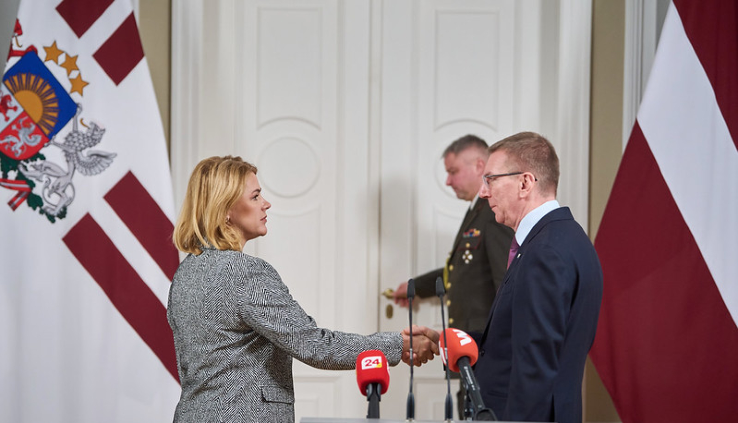 Ministru Prezidente Evika Siliņa tiekas ar Valsts prezident