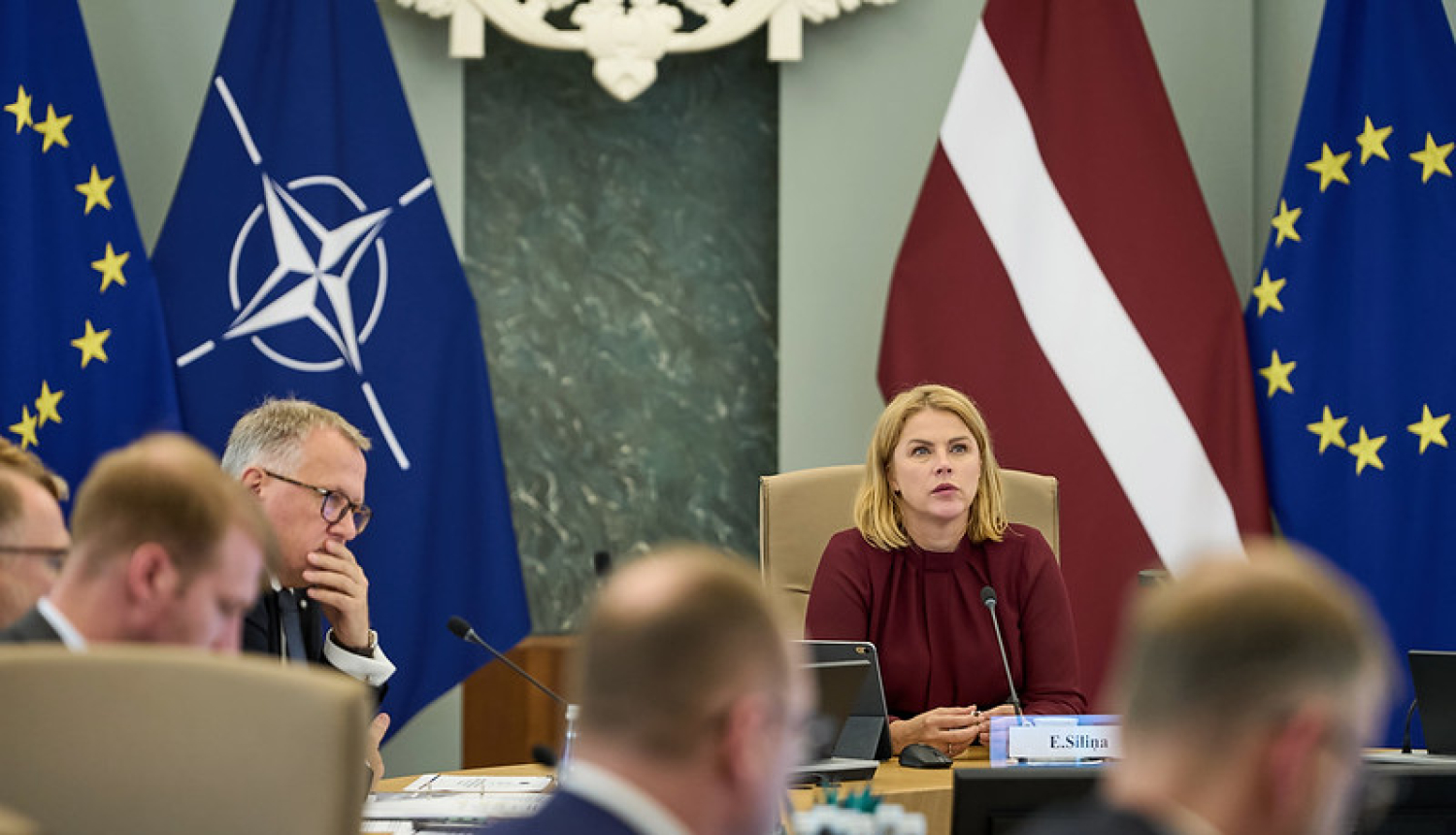 Ministru prezidente Evika Siliņa