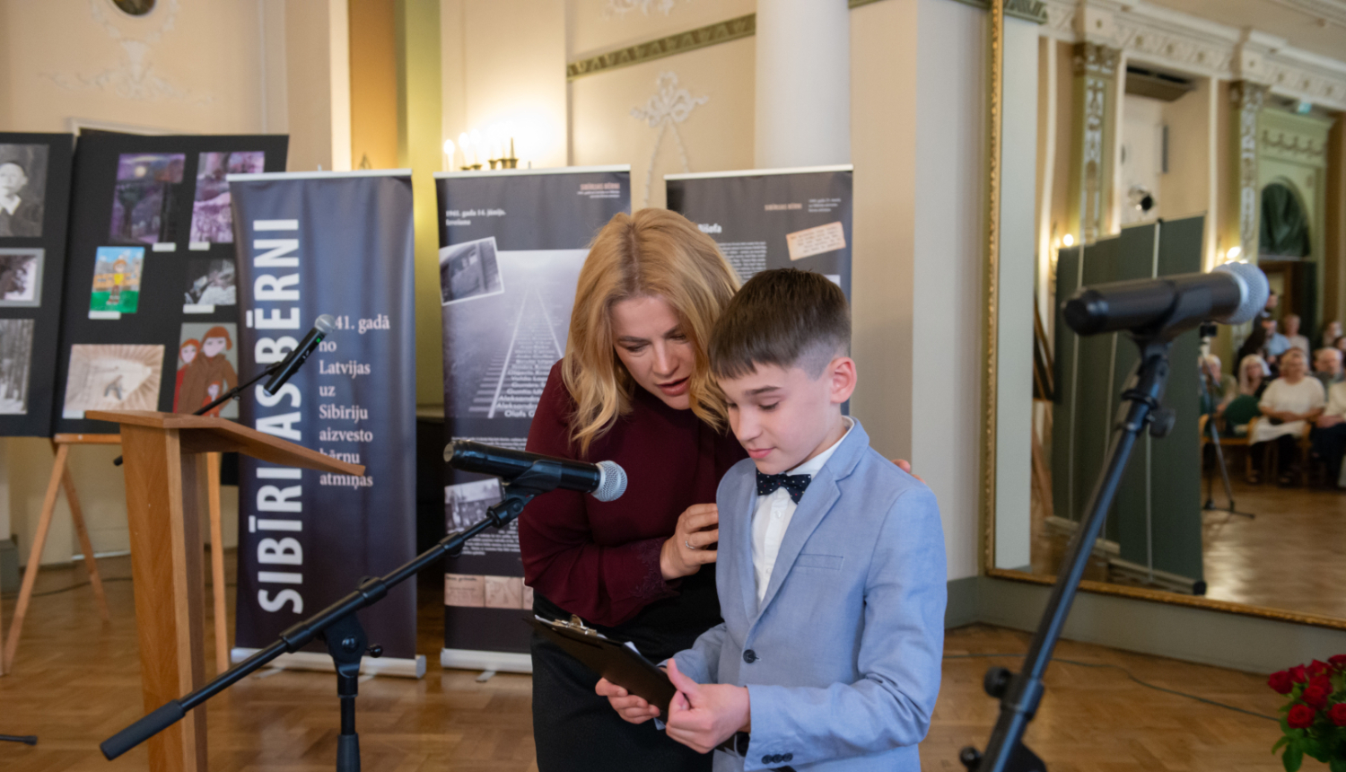 Ministru prezidente Evika Siliņa piedalās fonda “Sibīrijas bērni” ikgadējā konferencē “Aizvestajiem” un pasniedz balvu bērnu sacerējumu konkursa uzvarētājiem