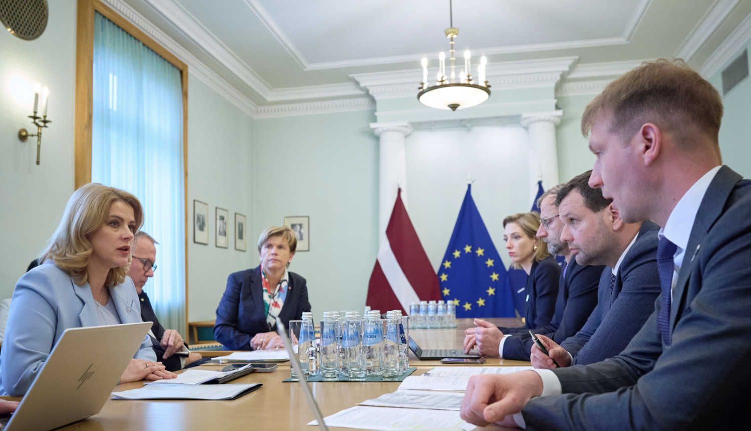 Evika Siliņa vada Ministru koordinācijas sanāksmi