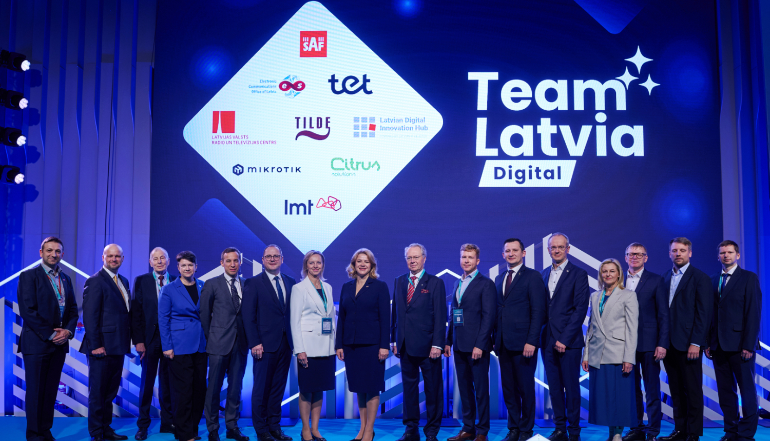 Ministru prezidente Evika Siliņa piedalās digitalizācijas un savienojamības foruma Techritory 2025 atklāšanā