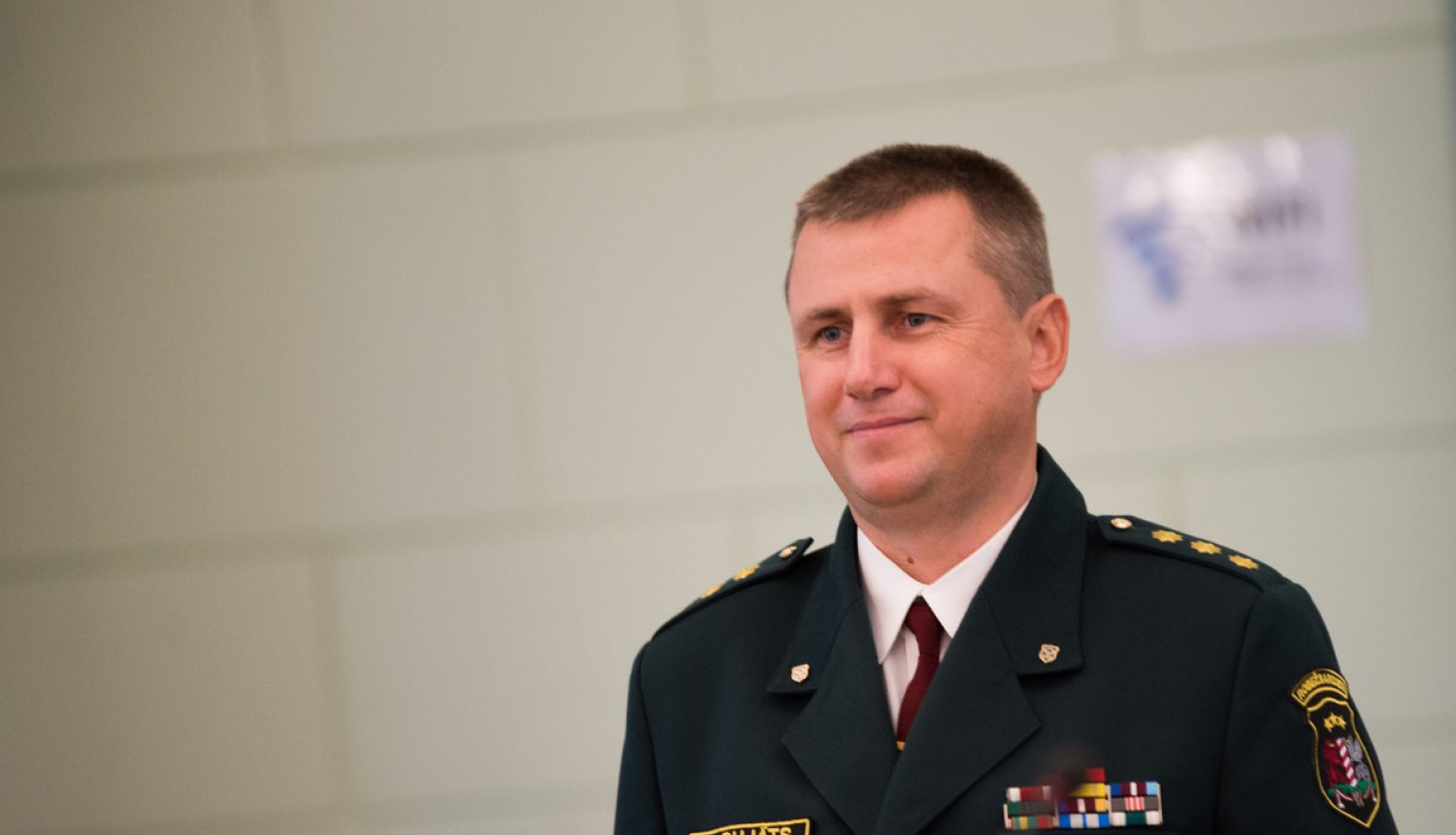 Valsts robežsardzes priekšnieka vietniekam G. Pujātam piešķir ģenerāļa pakāpi