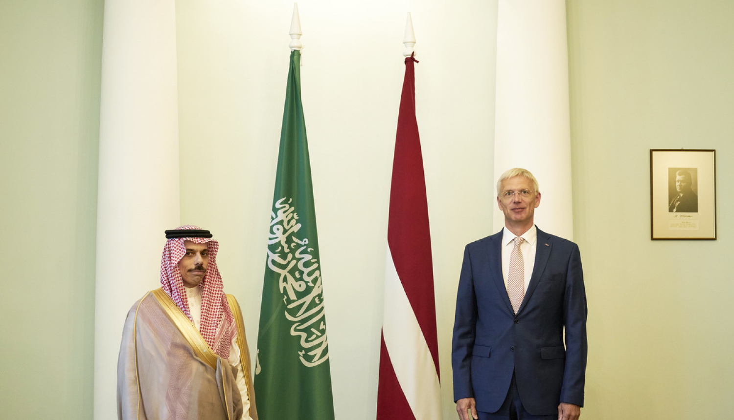 Kariņš: Latvijai un Saūda Arābijai ir liels ekonomiskās sadarbības potenciāls