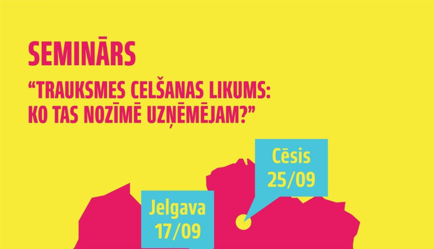 Uzņēmēji Latvijas reģionos aicināti piedalīties semināros par trauksmes celšanas praksi