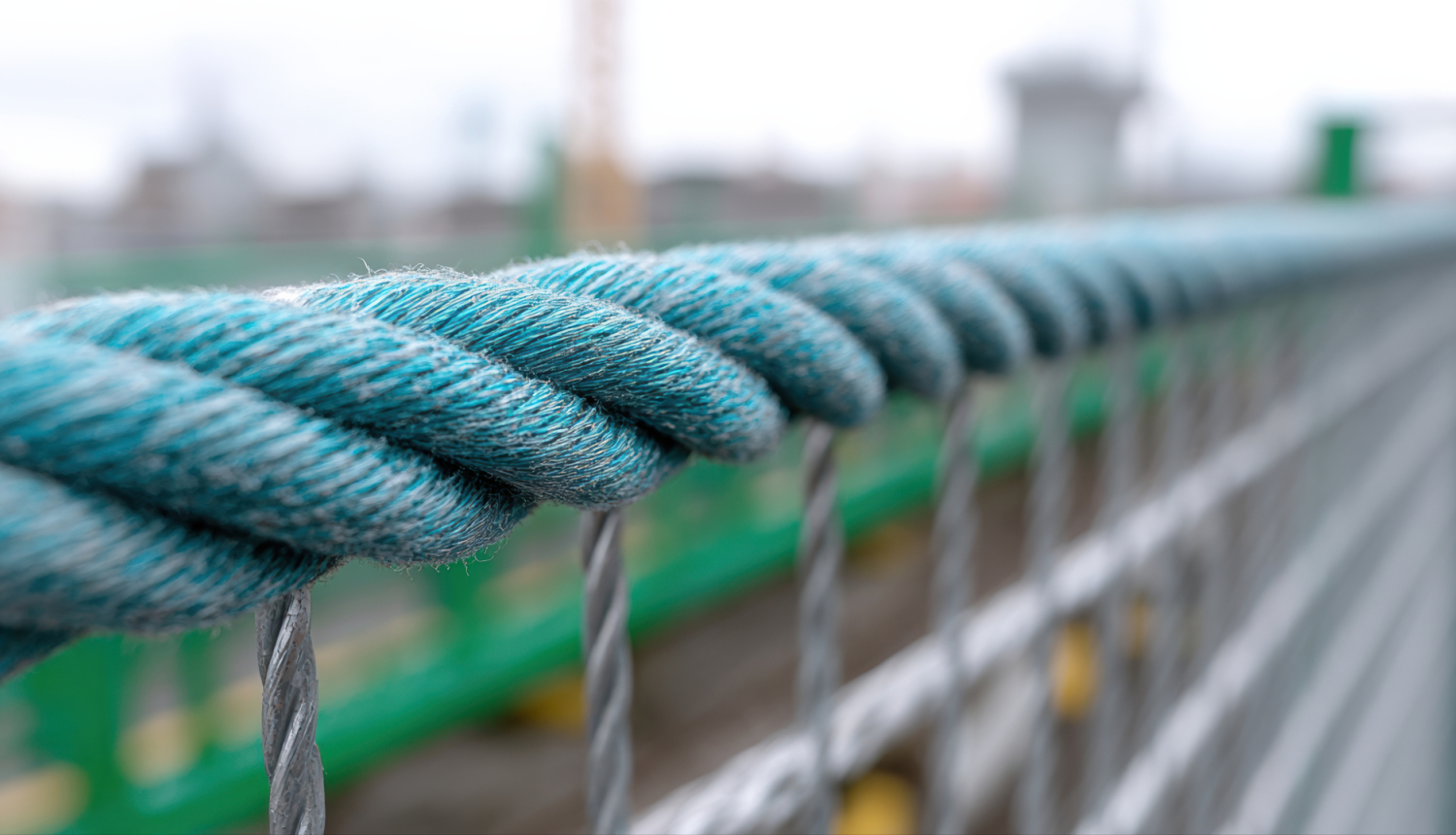 Attēls: Sēta ar virvi