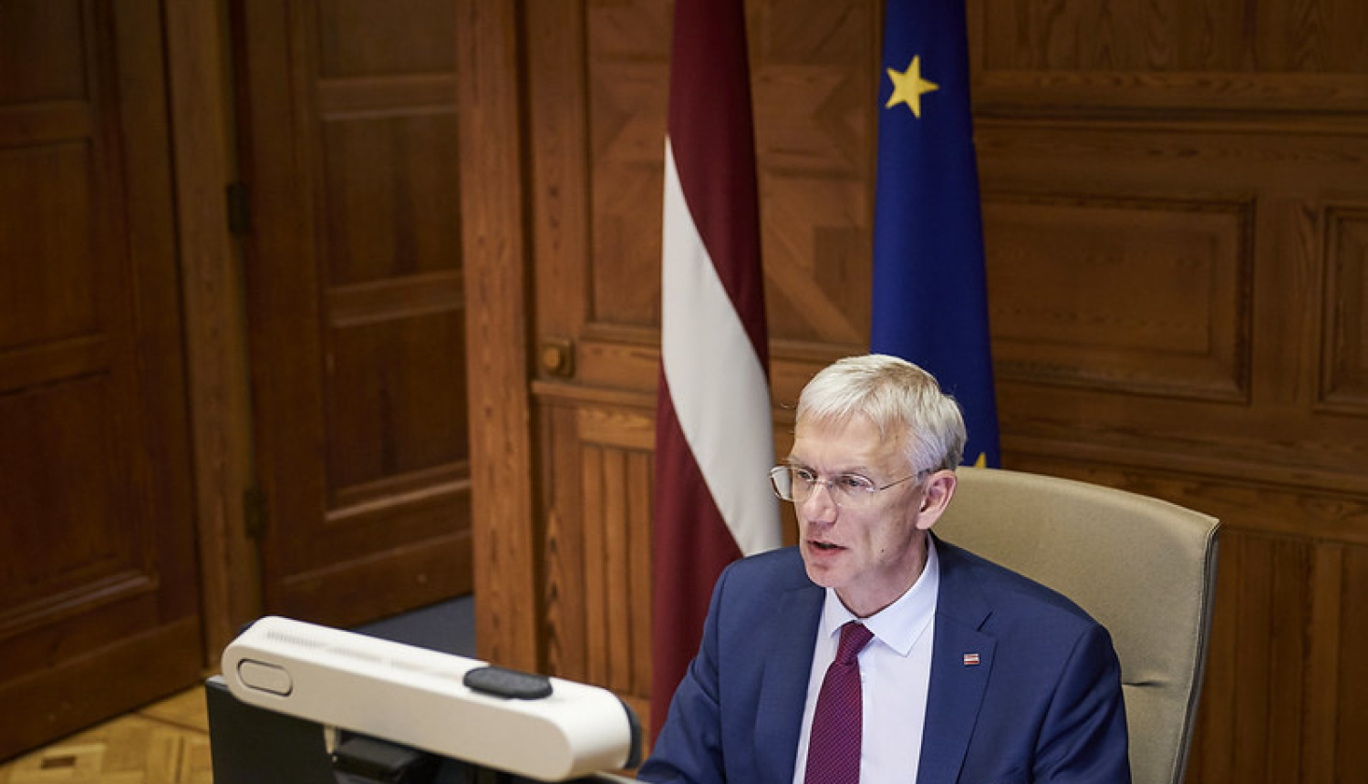 Kariņš: Baltijas valstīm jāstiprina sadarbība Covid-19 pandēmijas izplatības ierobežošanā un tās seku mazināšanā