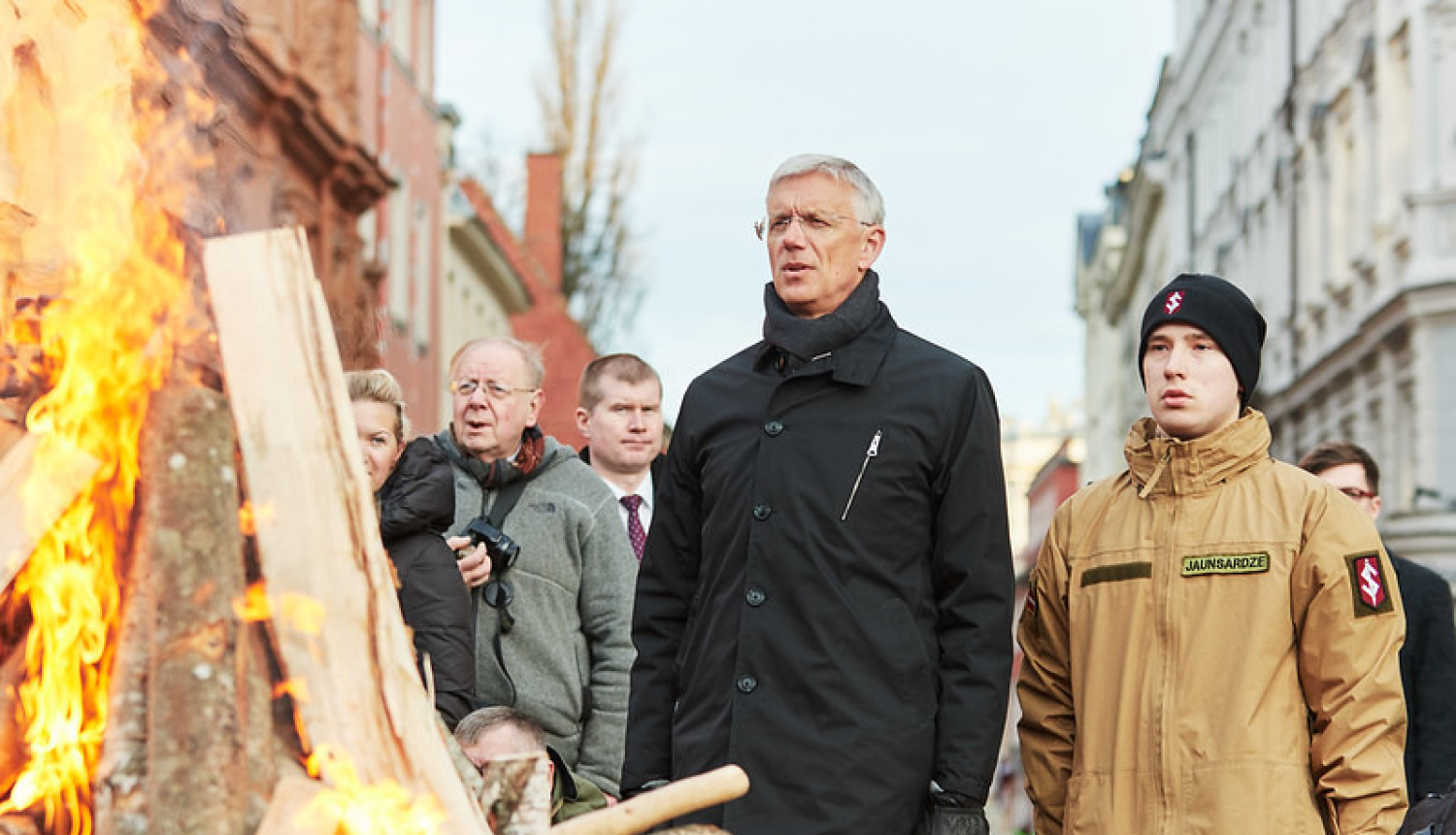 Ministru prezidents piedalās barikāžu notikumiem veltītā piemiņas pasākumā