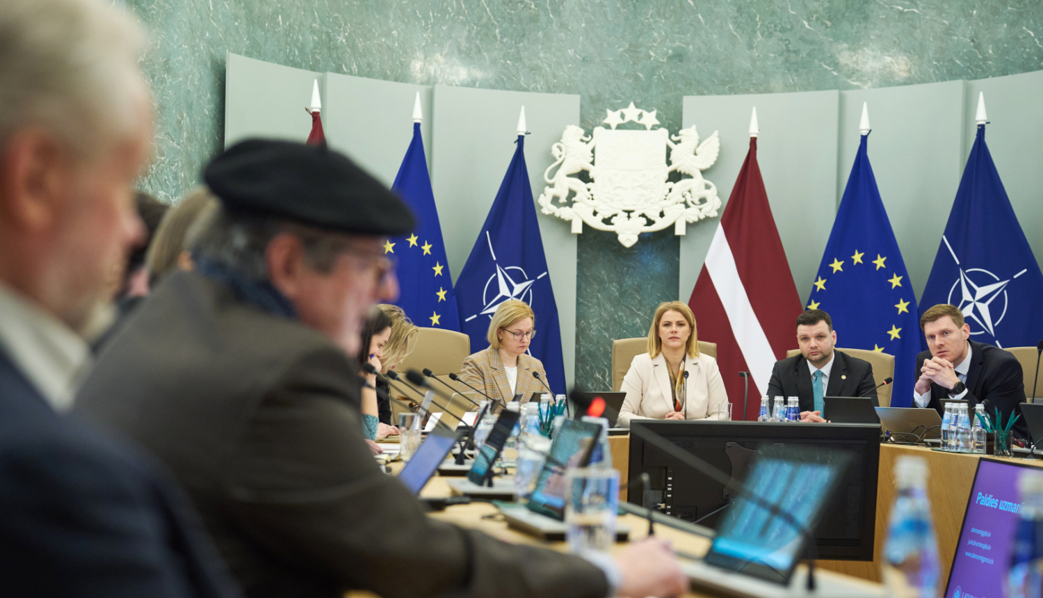 Ministru prezidente Evika Siliņa vada Demogrāfisko lietu padomes sēdi