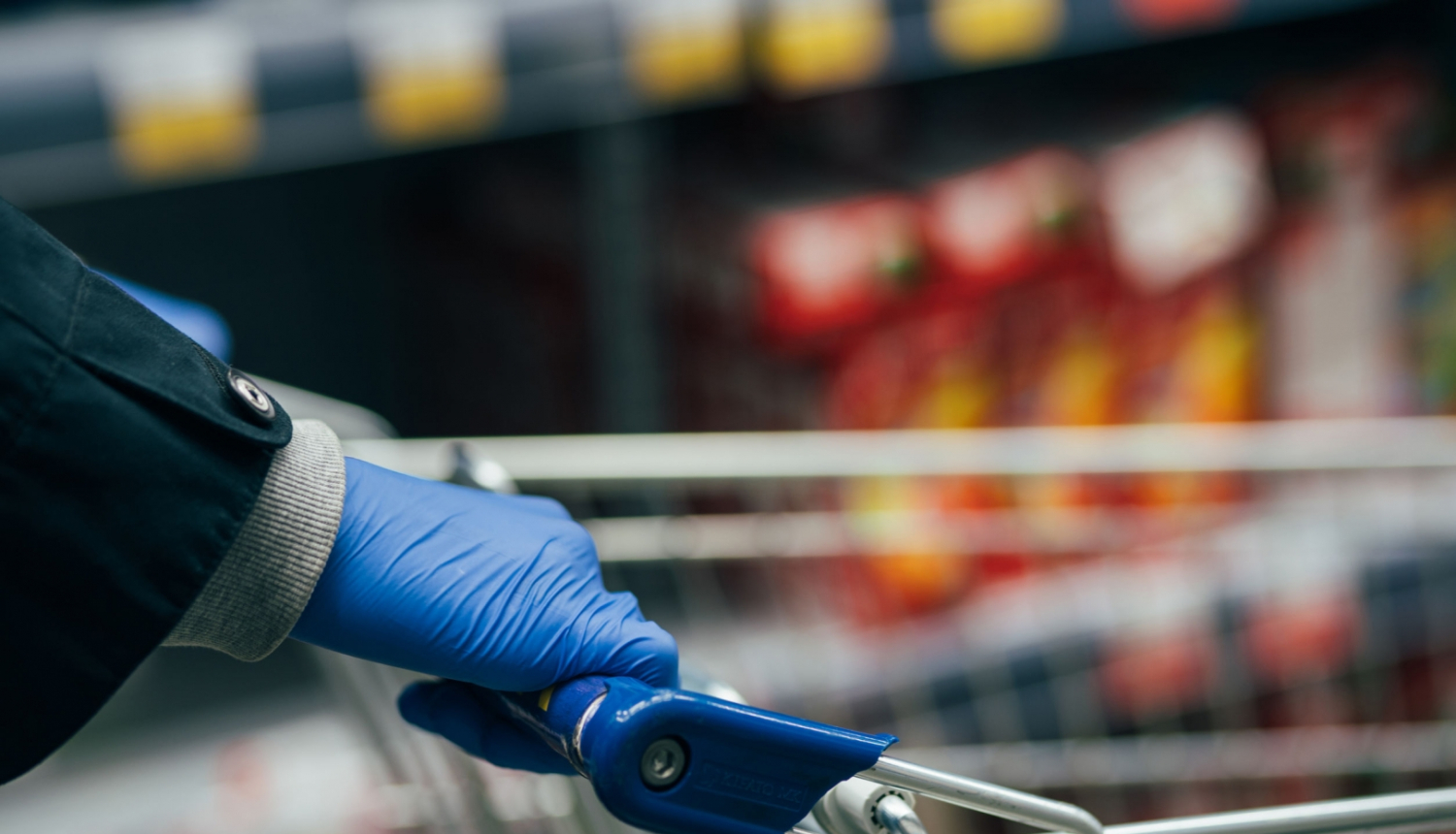 ilustratīvs attēls: veikala ratiņi; avots: 123rf.com