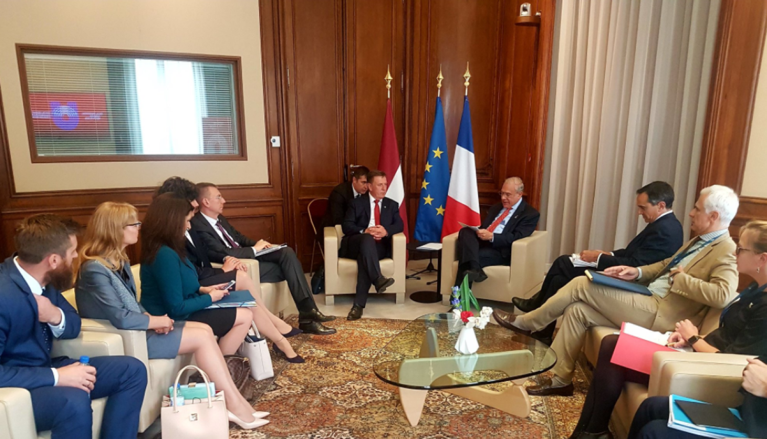 M. Kučinskis ar A. Guriju apspriež Latvijas un OECD sadarbību