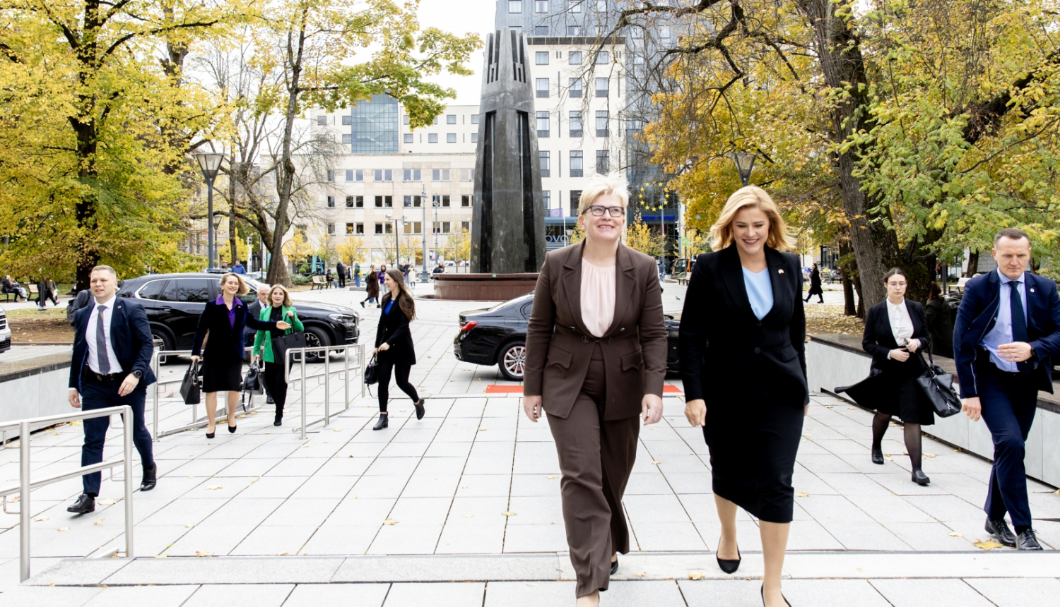 Evikas Siliņas darba vizīte Lietuvā