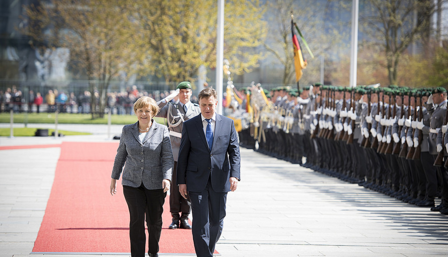 Ministru prezidents tiksies ar Vācijas kancleri Angelu Merkeli