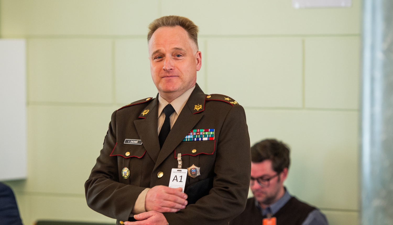 Nacionālo bruņoto spēku Apvienotā štāba priekšnieka amatā apstiprina brigādes ģenerāli Imantu Ziediņu