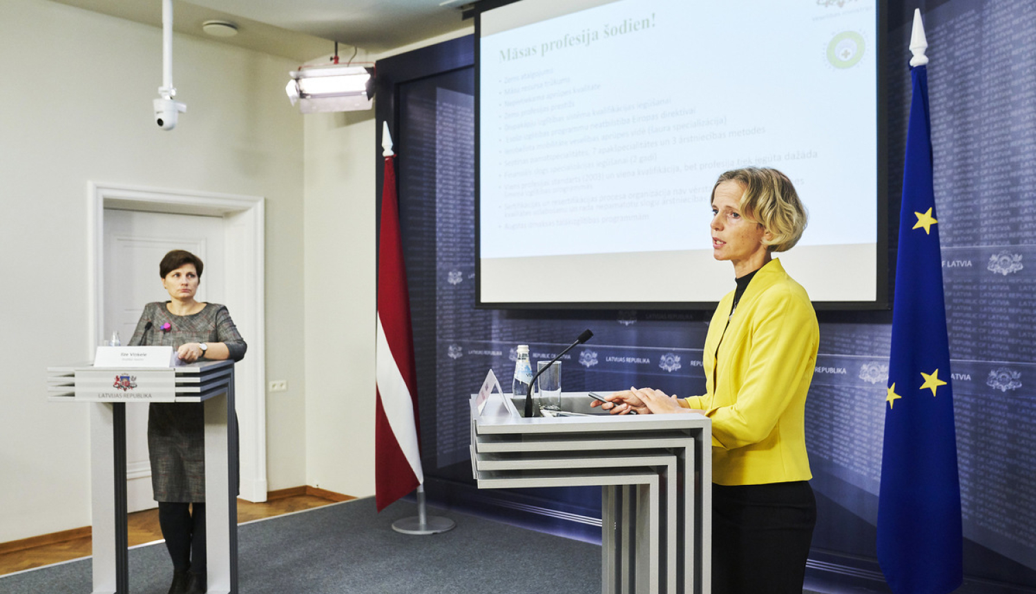 Attīstīs māsas profesiju