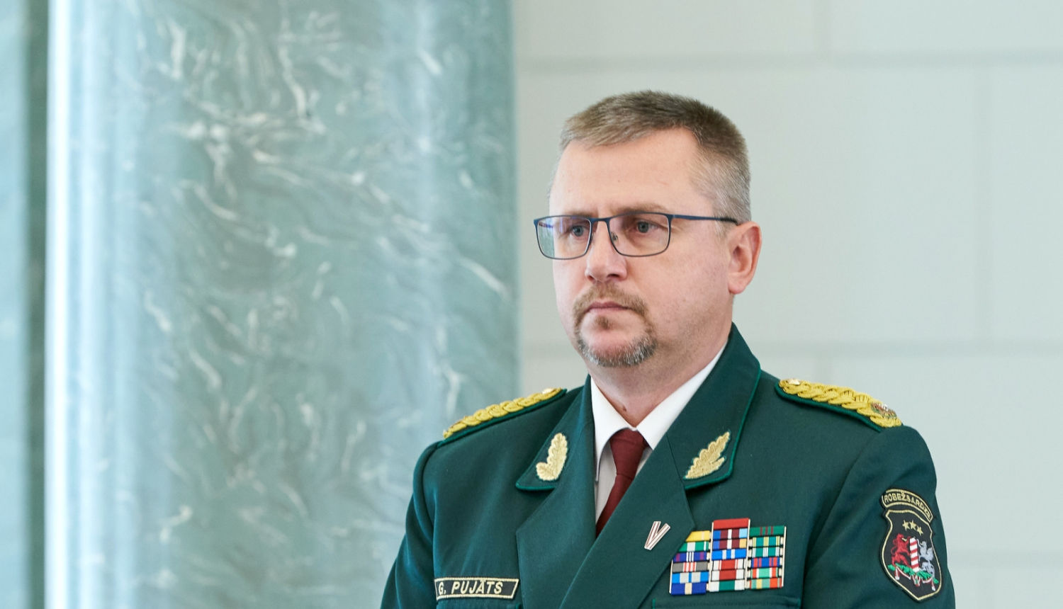 Robežsardzes priekšnieks Guntis Pujāts