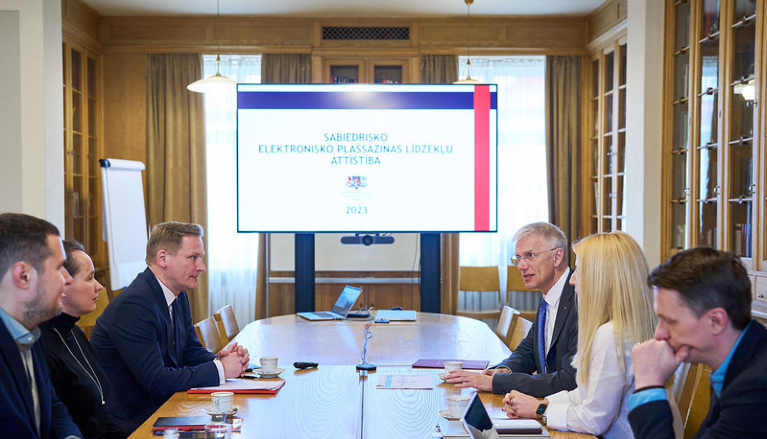 Ministru prezidents Krišjānis Kariņš tiekas ar SEPLP