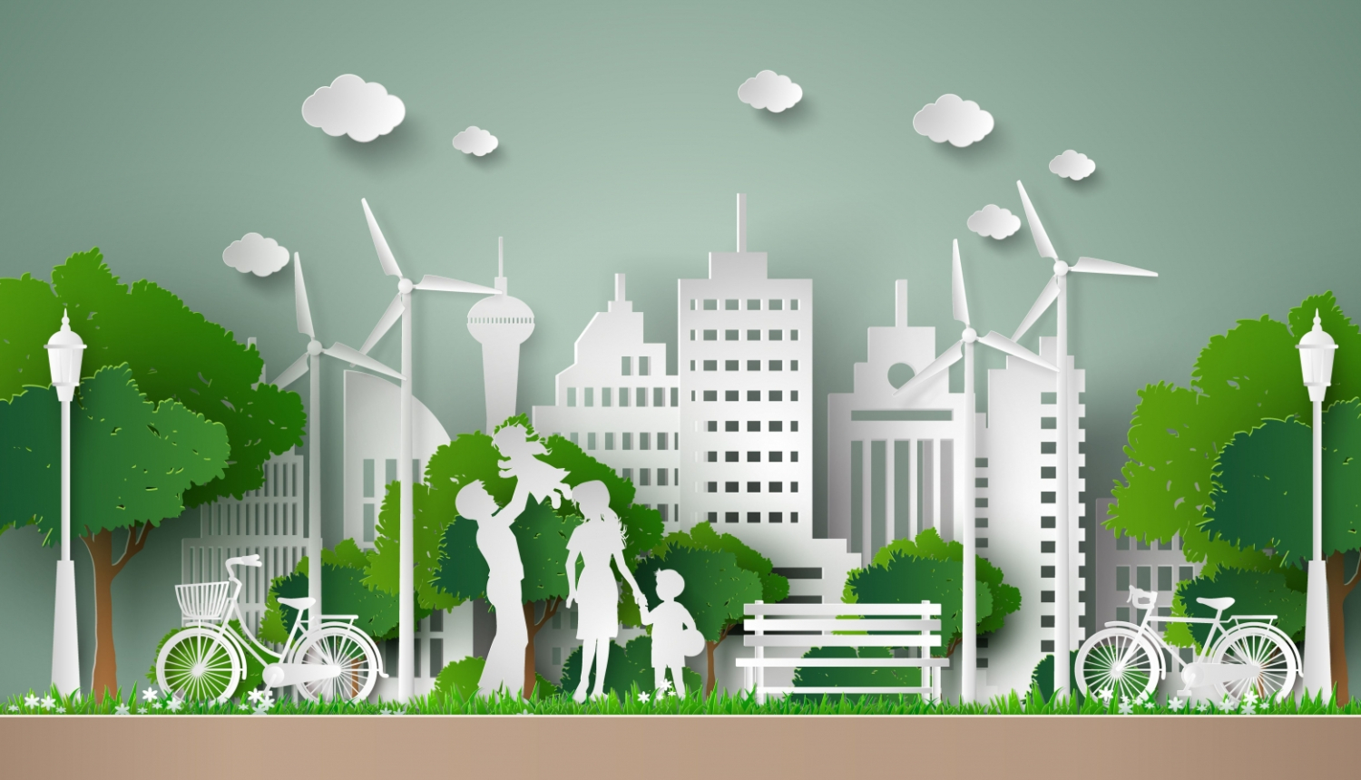 Zaļās enerģijas koncepts