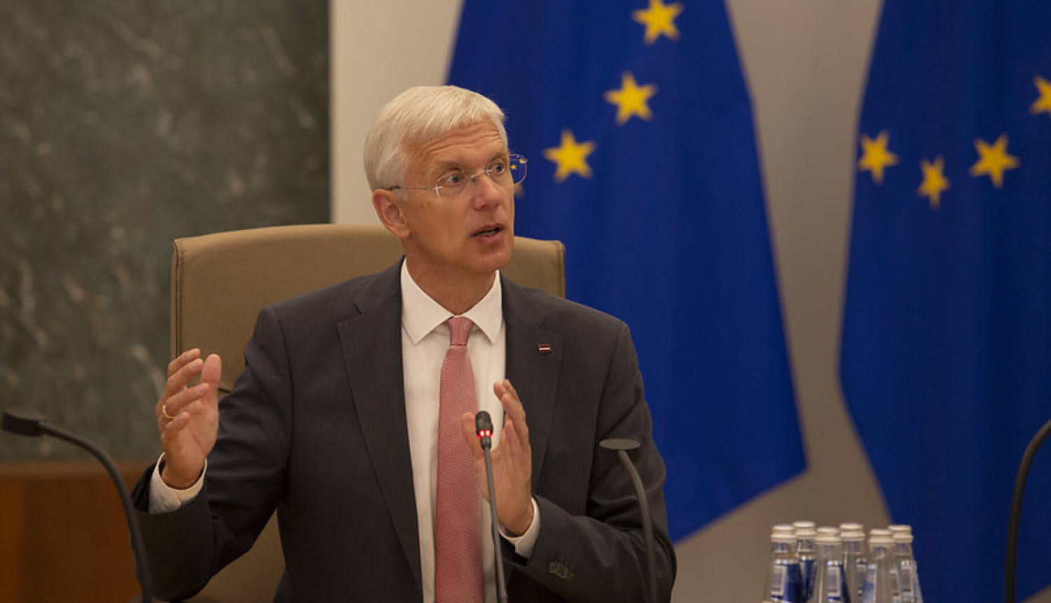 Foto: Ministru prezidents Krišjānis Kariņš