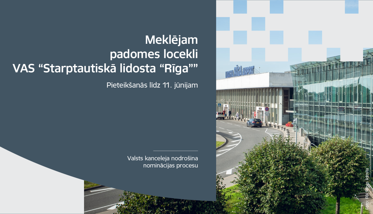 Izsludināts konkurss uz lidostas “Rīga” padomes locekļa amatu