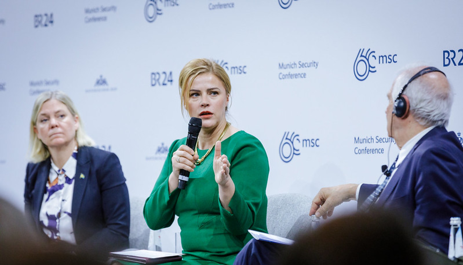 Ministru prezidente Evika Siliņa piedalās Minhenes Drošības konferencē