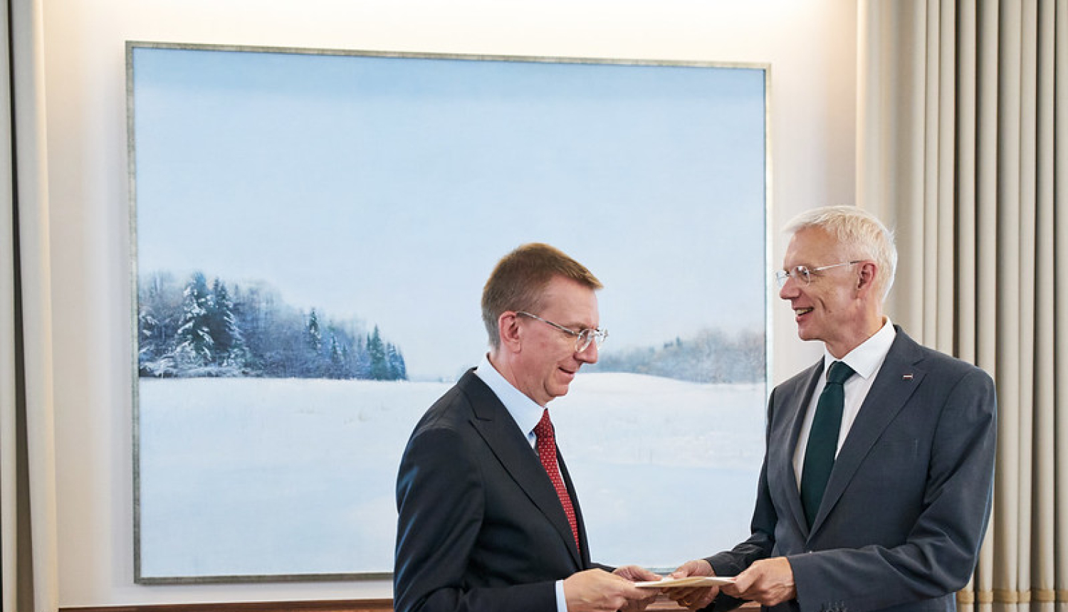 Foto: Ministru prezidents Krišjānis Kariņš