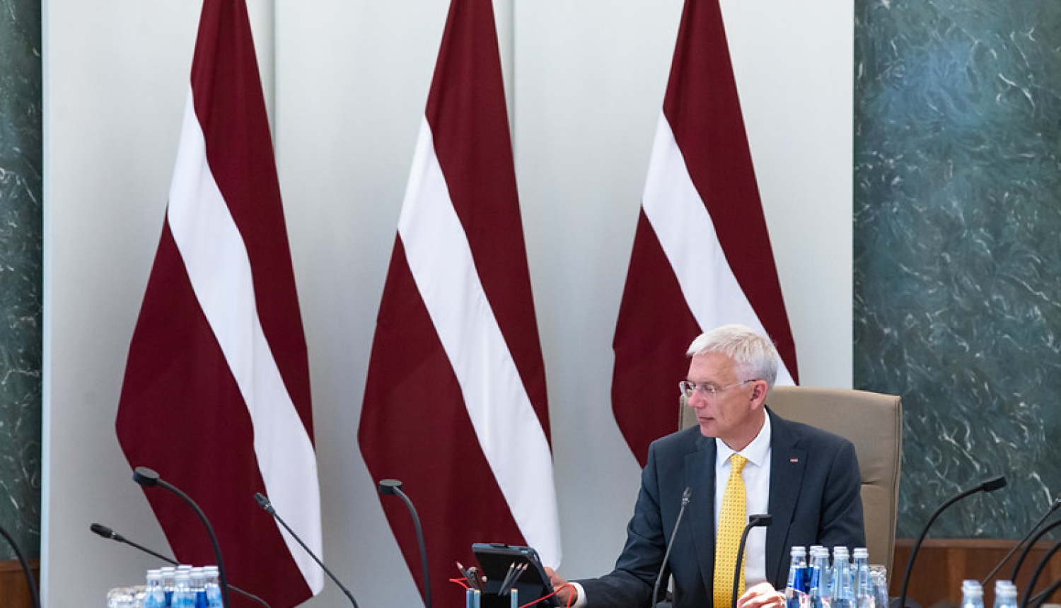 Foto: Ministru prezidents Krišjānis Kariņš